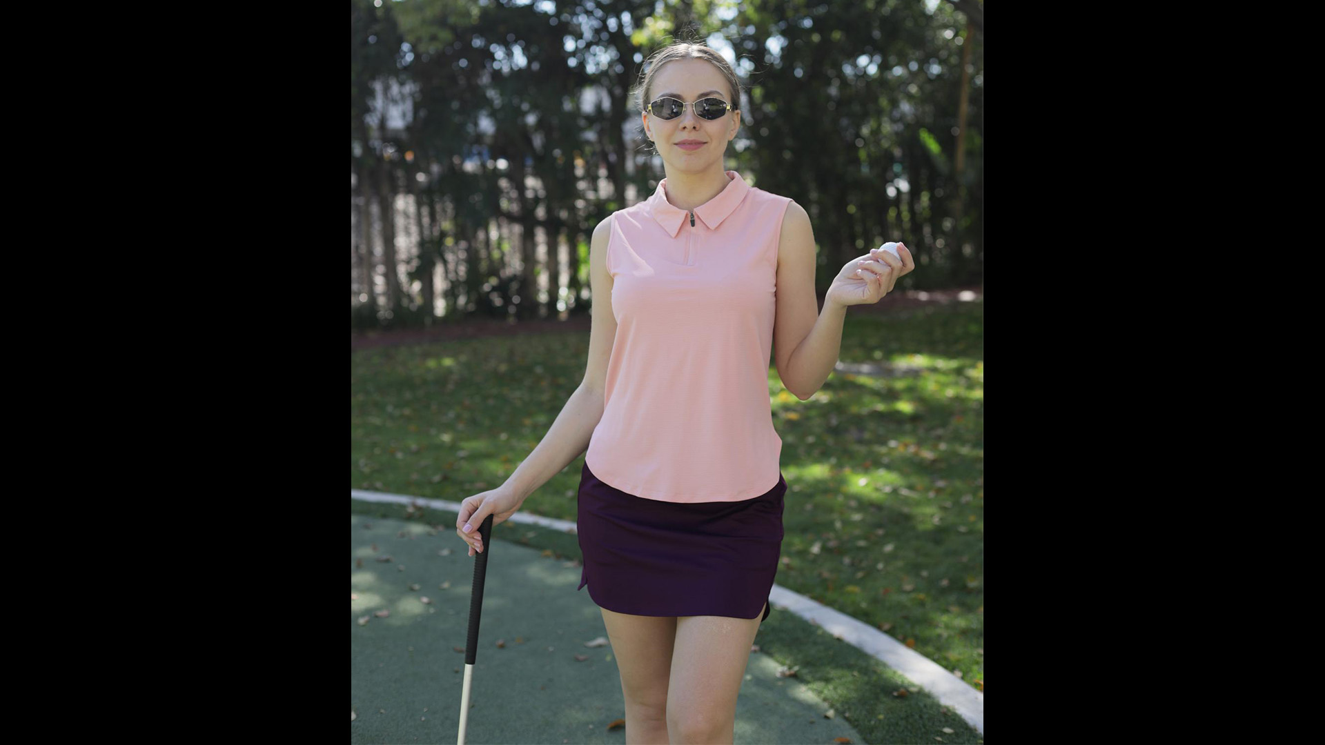 Amazon.com: PINSPARK Women Golf Shirts Sleeveless UPF 50+ Tennis
